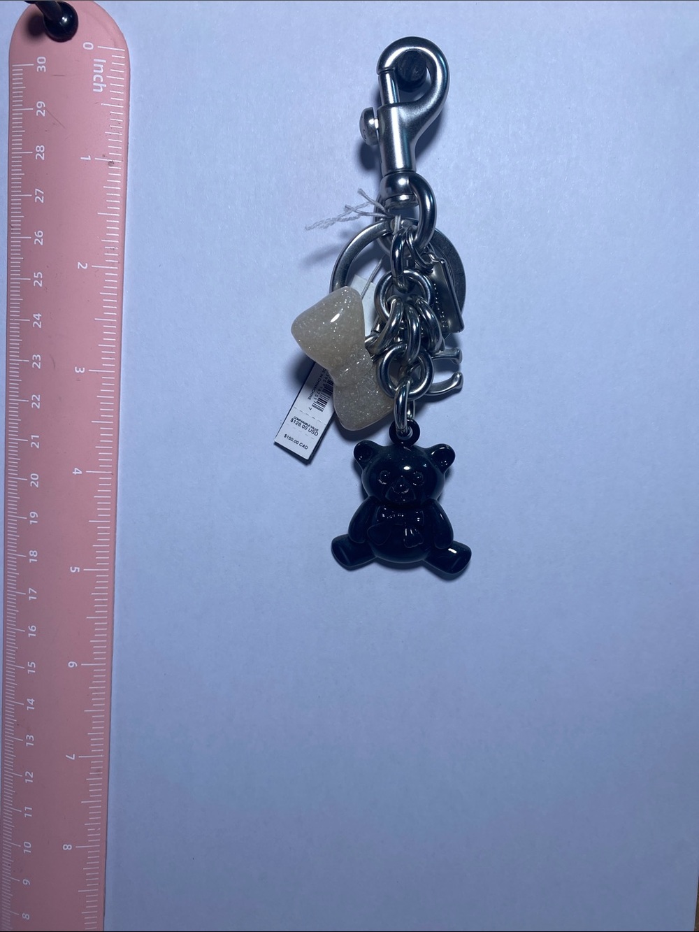 Coach Bear Keychain
